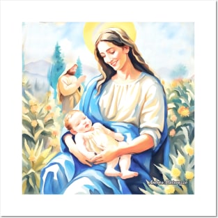 Nativity - The Holy Family Posters and Art